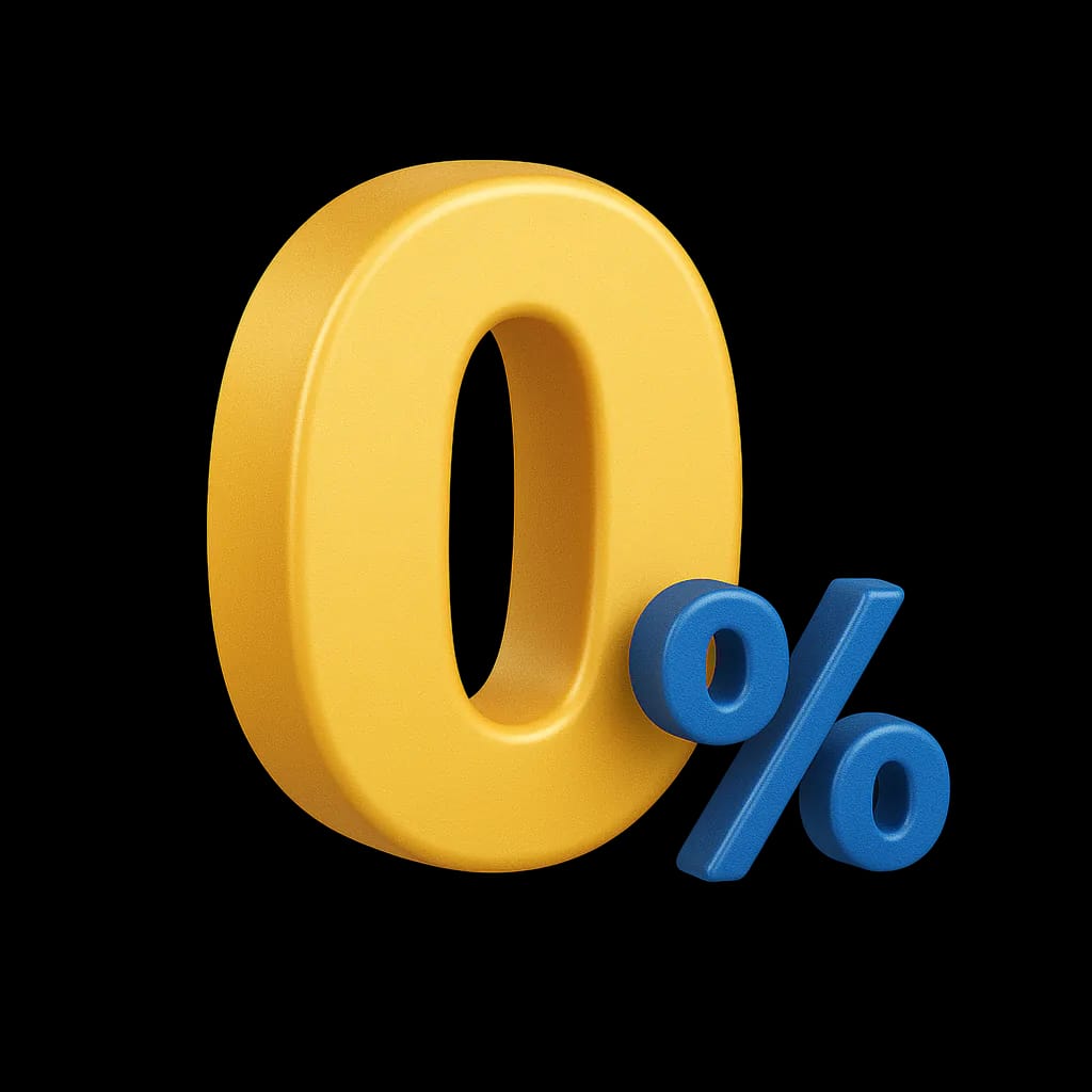 ผ่อนเงินสด 0% นาน 10 เดือน