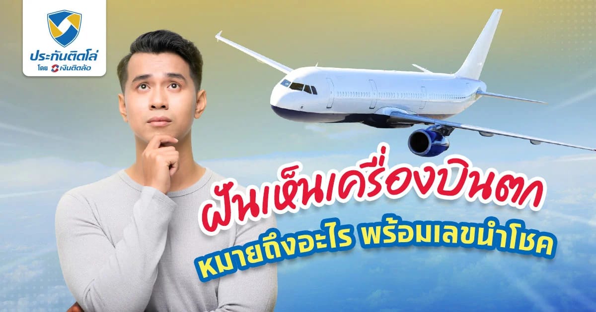 ฝันว่าเครื่องบินตก ฝันแบบนี้มีโอกาสเกิดขึ้นจริงหรือไม่?