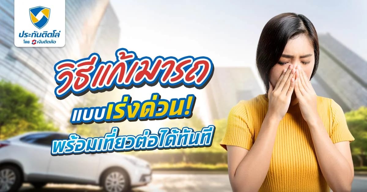 วิธีแก้เมารถเร่งด่วน เมารถกินอะไรหาย พร้อมเที่ยวต่อได้ทันที