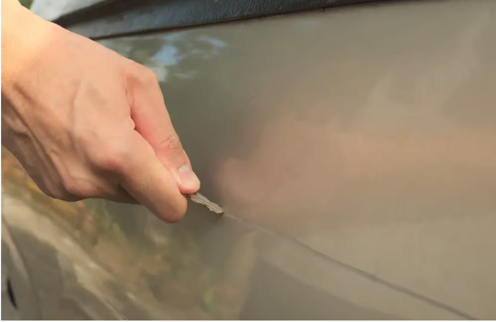 ขั้นตอนการเคลมสีรอบคัน