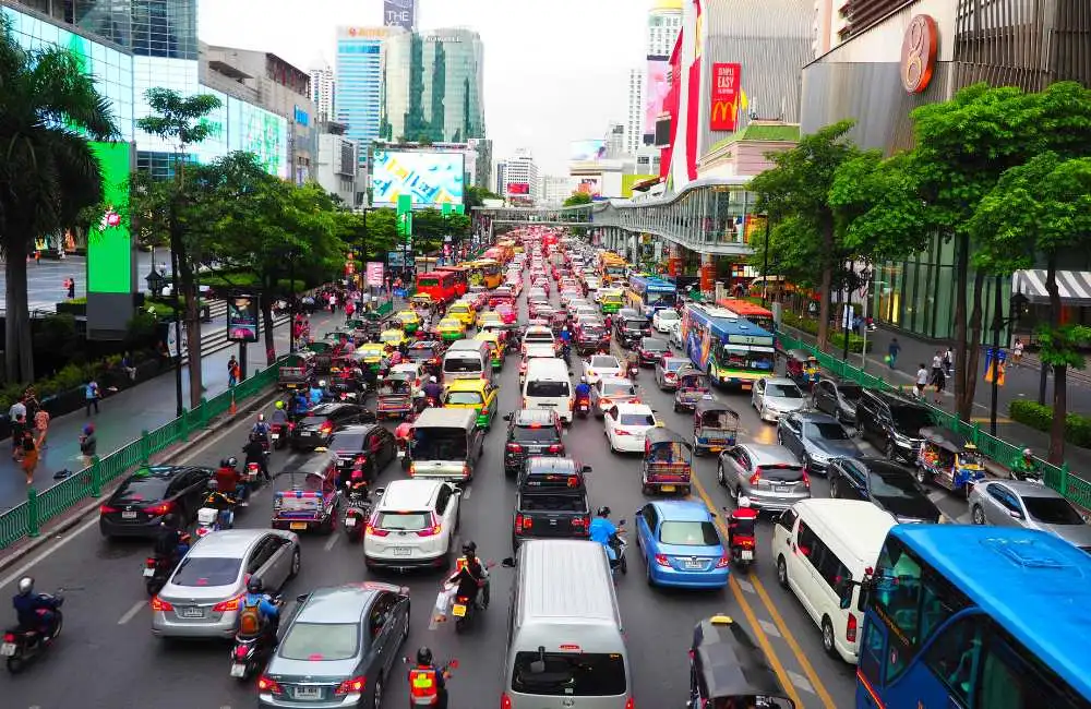 เส้นทางเก็บภาษีรถติด