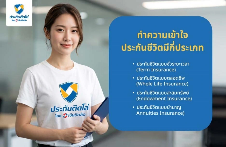 ทำความเข้าใจประกันชีวิตมีกี่ประเภท ต่างกันอย่างไร